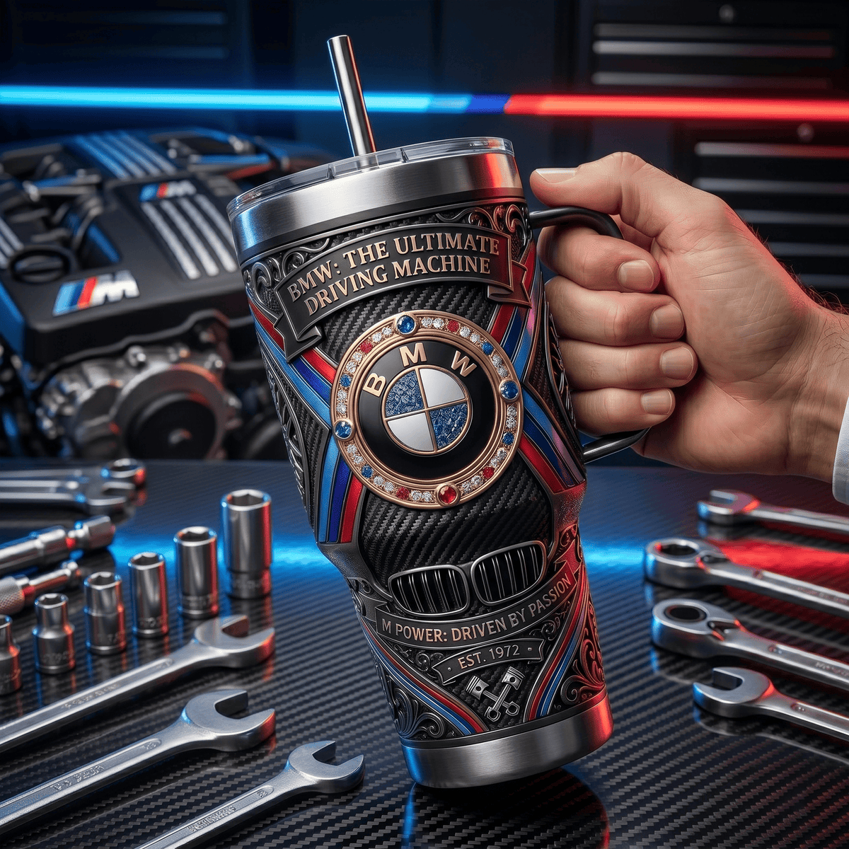 BW 40oz Tumbler With Handle LNTH