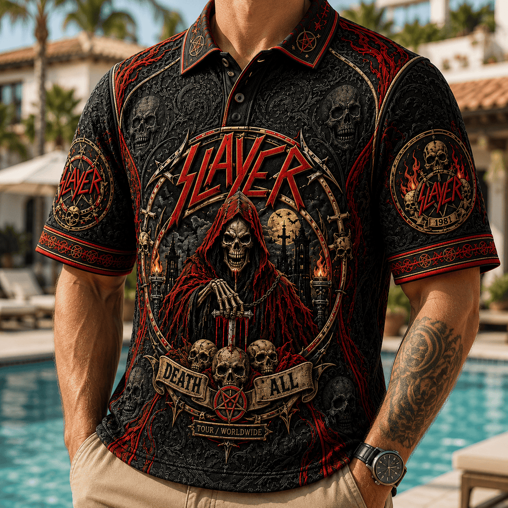 PREMIUM SLER EMBOSS POLO SHIRT HQH