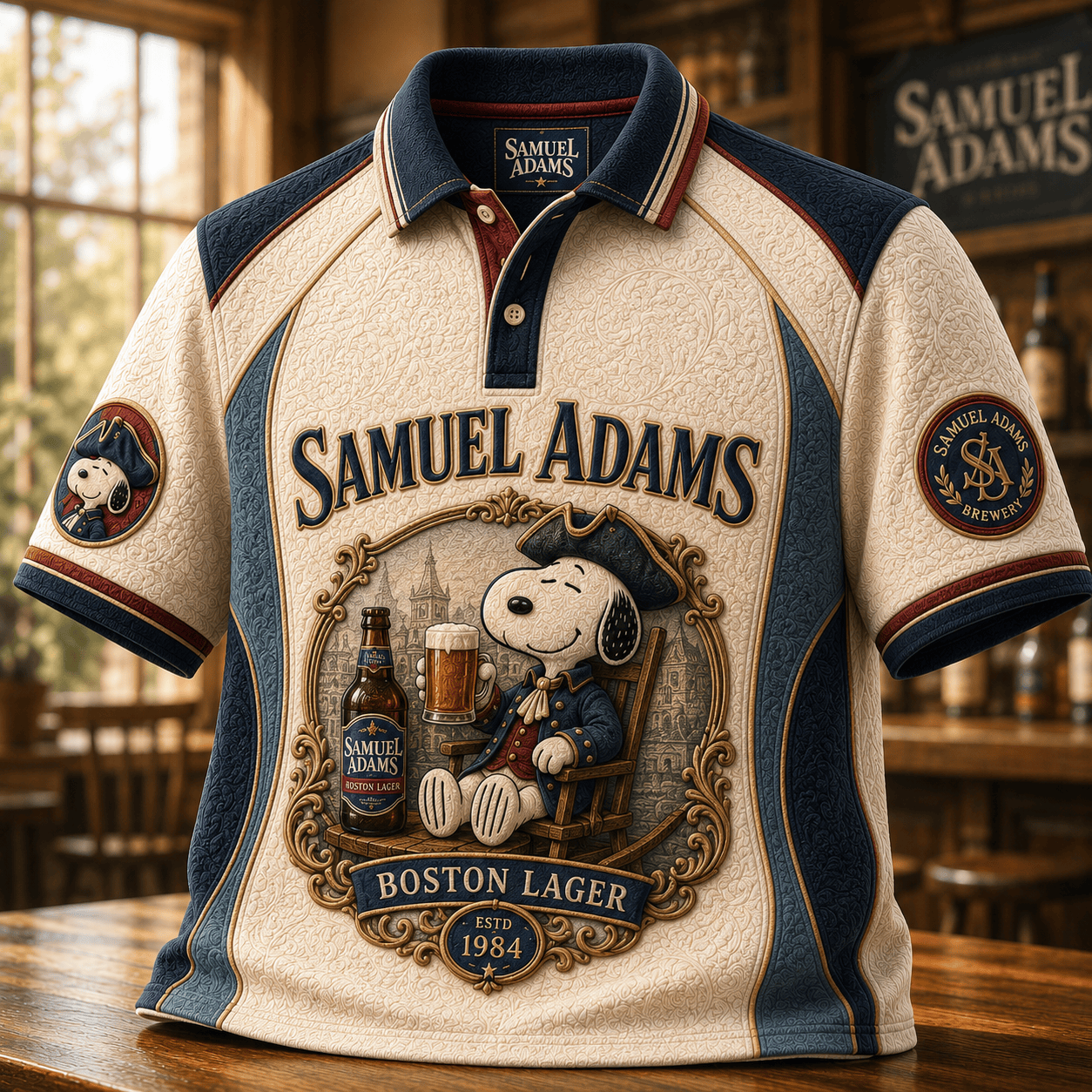 PREMIUM SAB EMBOSS POLO SHIRT HQH