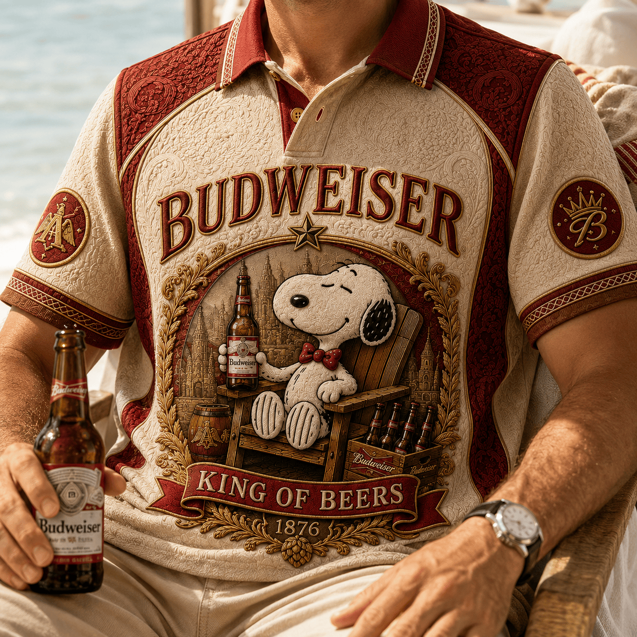 PREMIUM BWS EMBOSS POLO SHIRT HQH