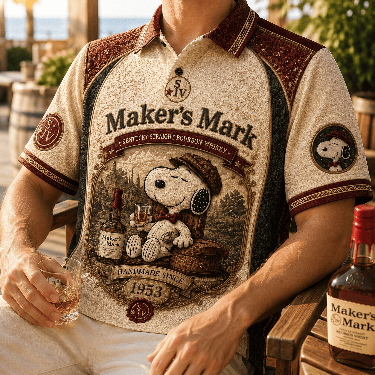 PREMIUM MKM EMBOSS POLO SHIRT HQH