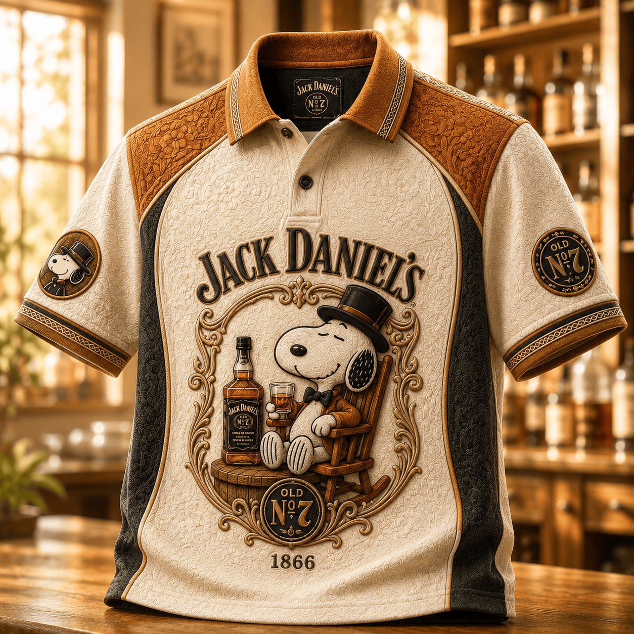 PREMIUM JND EMBOSS POLO SHIRT HQH