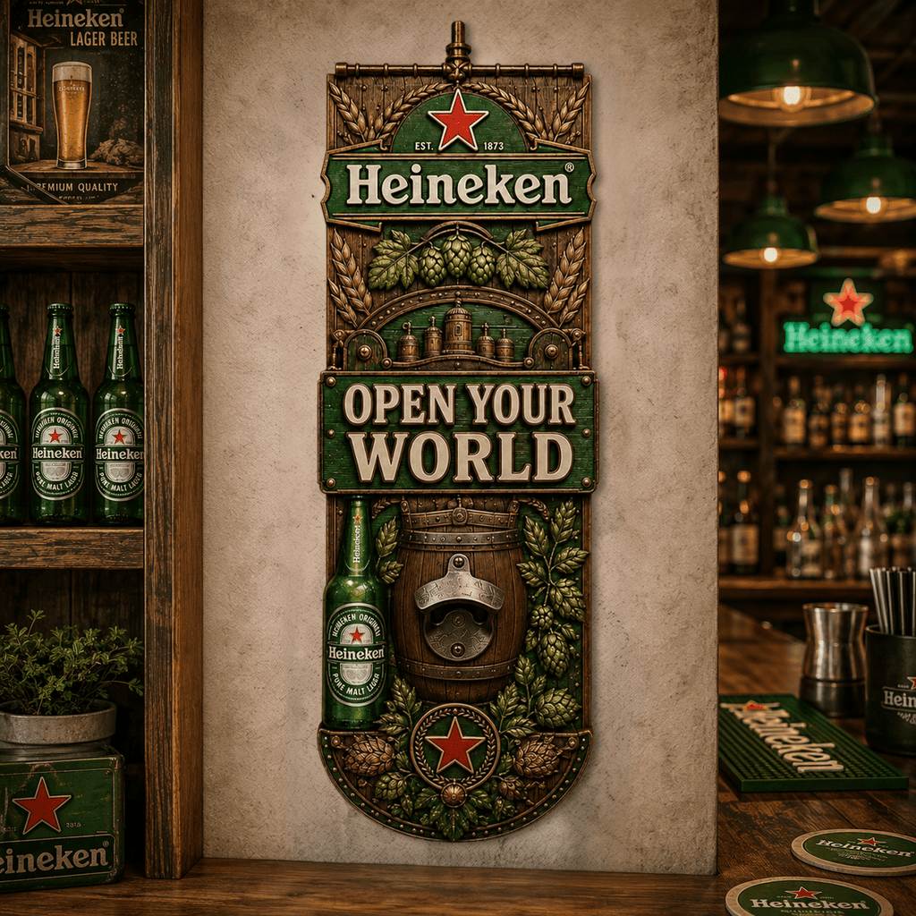 Premium HNK Wall Hanging Bottle Opener TNSM