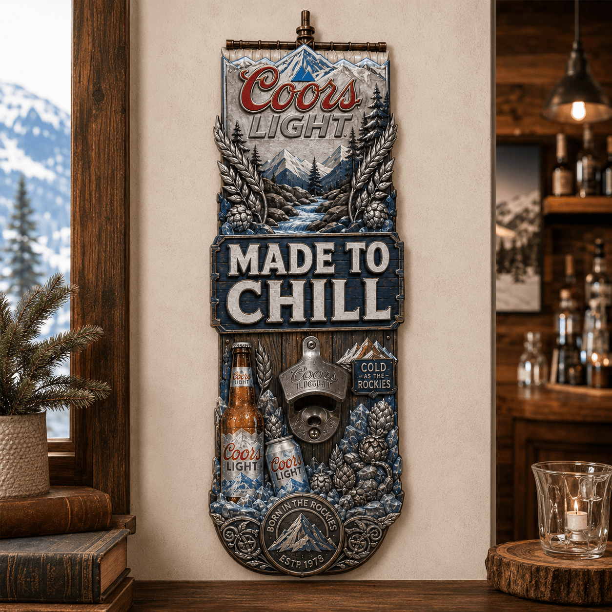 Premium CRL Wall Hanging Bottle Opener TNSM