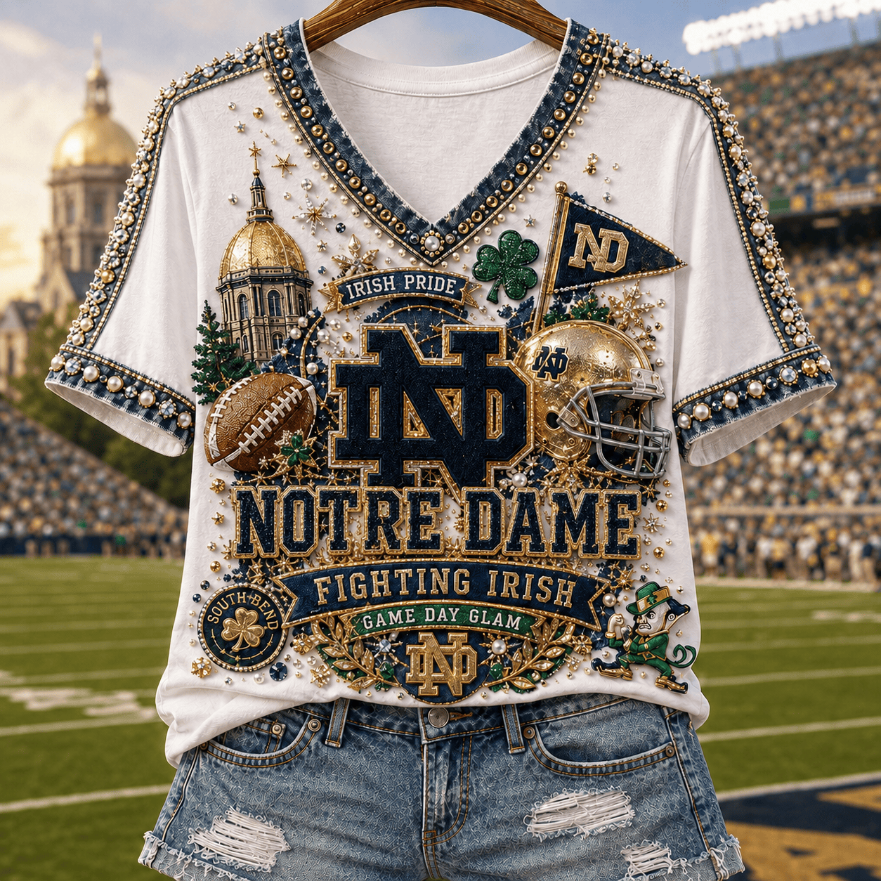 Premium NDFI V-neck Shirt NTNA