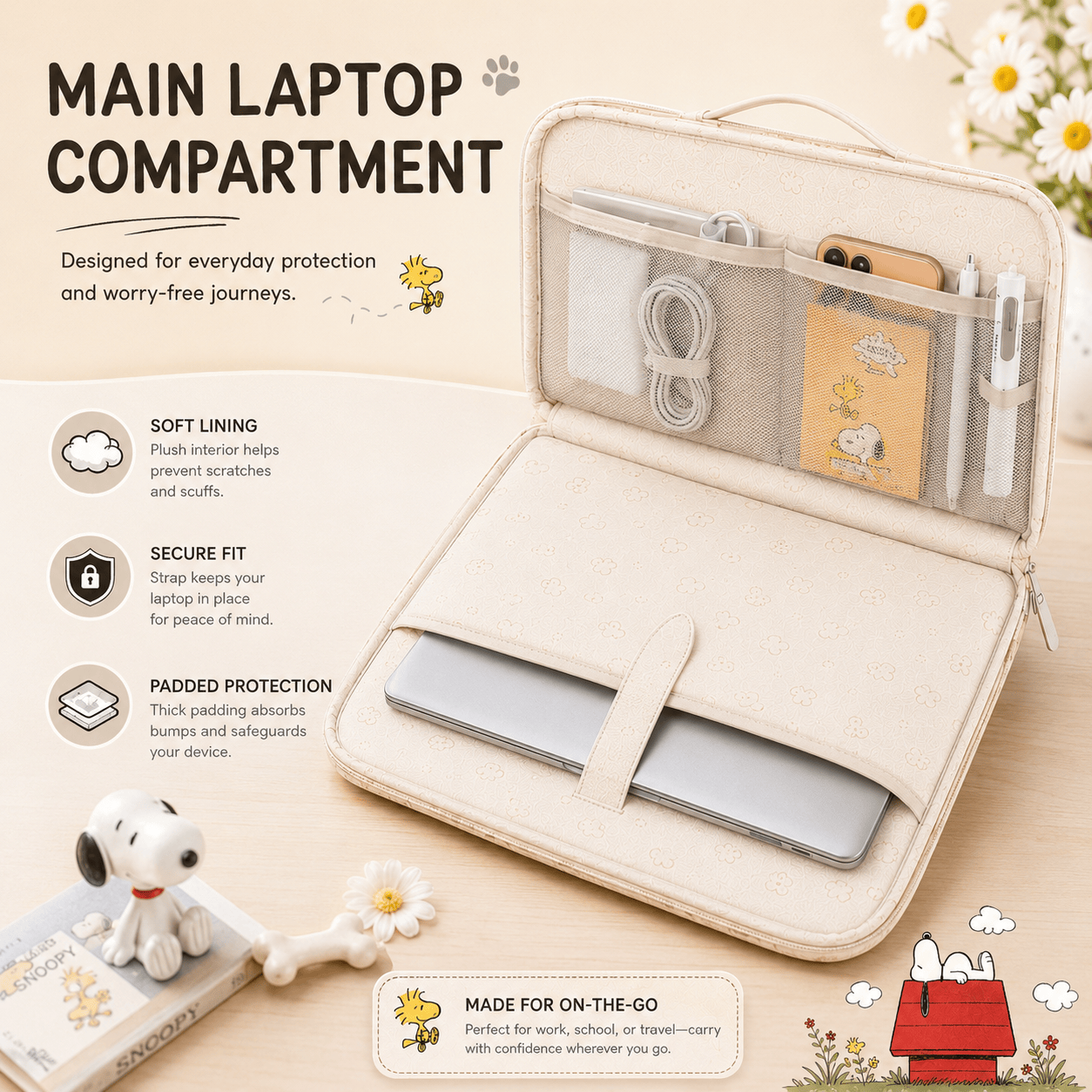 SPNY Premium Laptop Tab Carry Bag NTNA