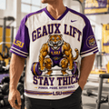 LSU PREMIUM FOOTBALL JERSEY SHIRT HQH