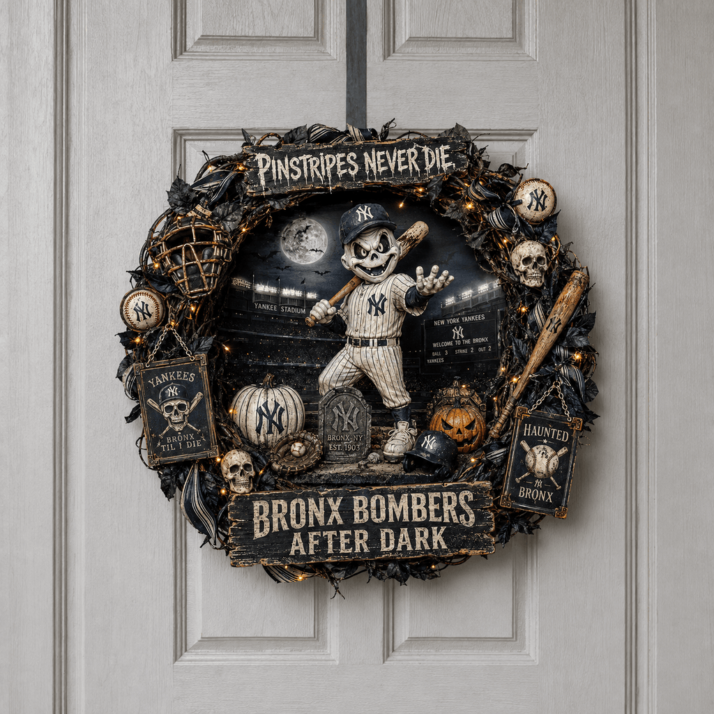 NYY Decorative Wreath NPL