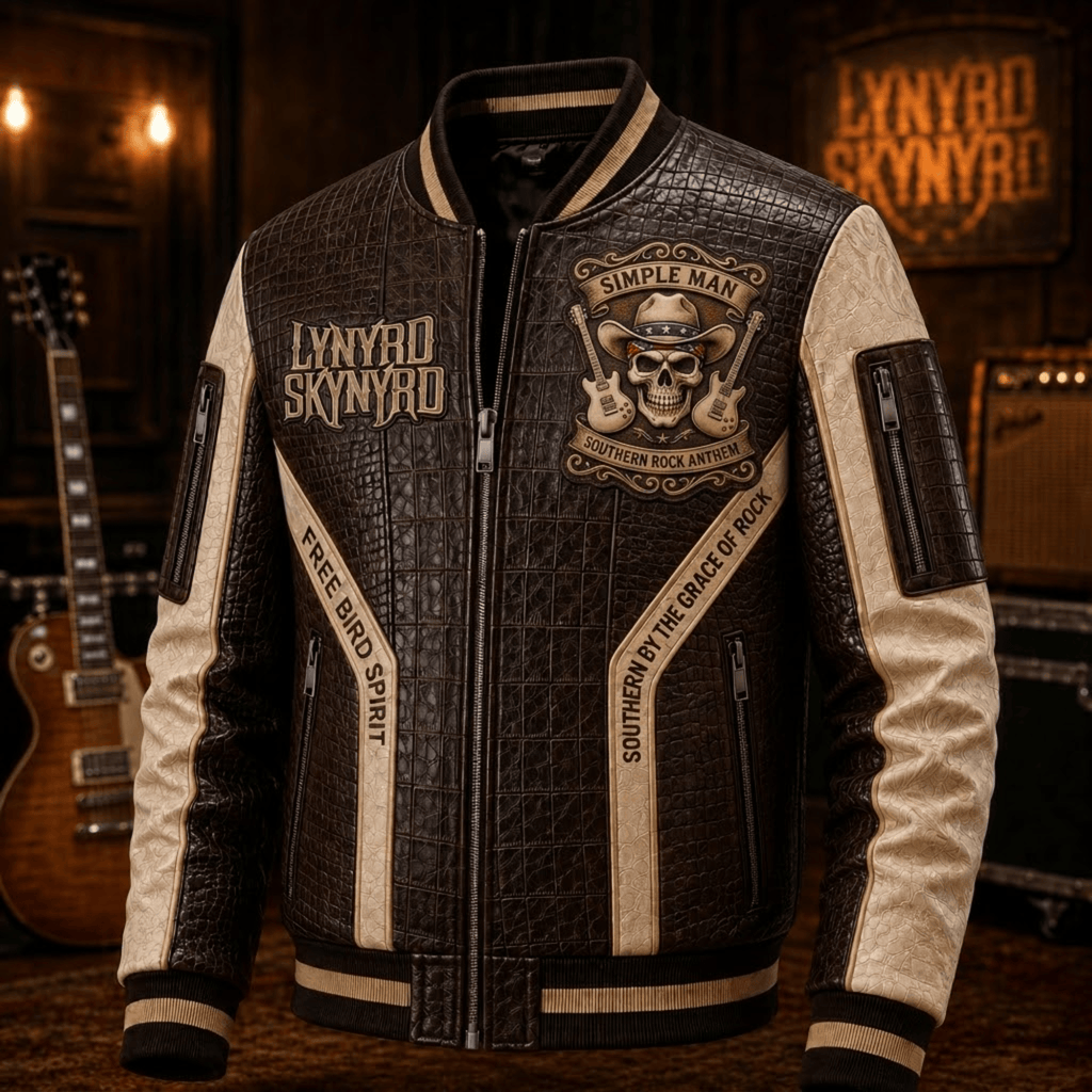 Premium LNSN Leather Zipper Jacket TTMH