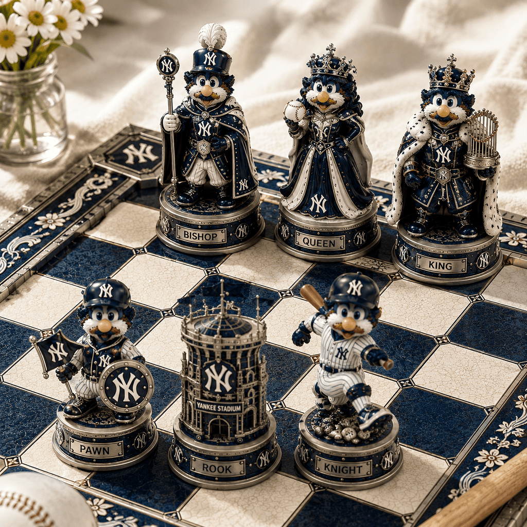 Premium NYY Chess Set NPL