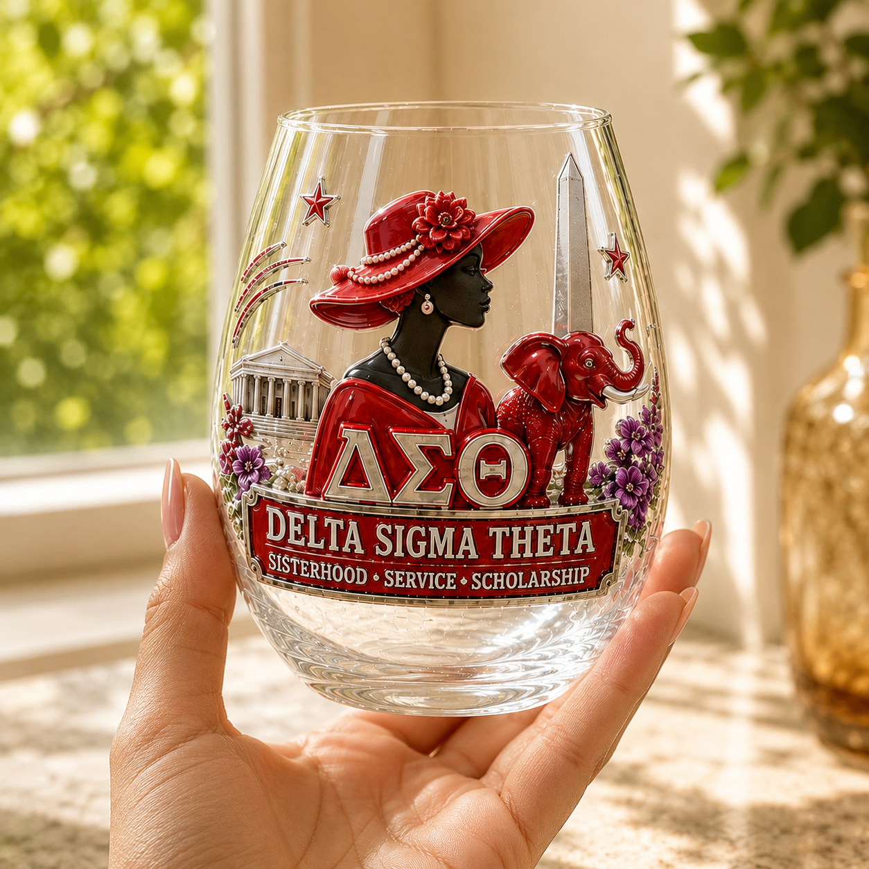 Premium DST Wine Glass Cup VTH