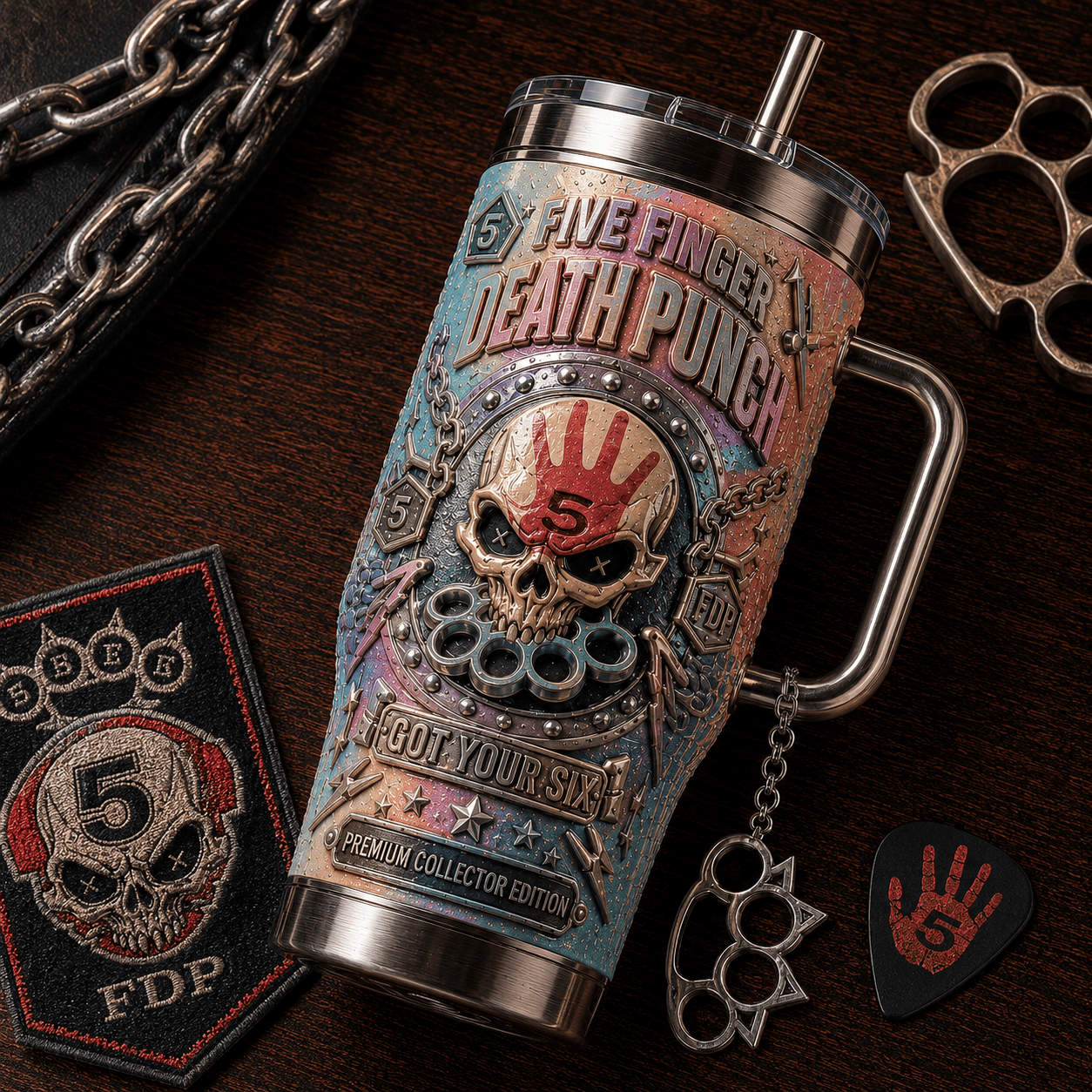 FFDP 40oz Tumbler With Handle TTNL