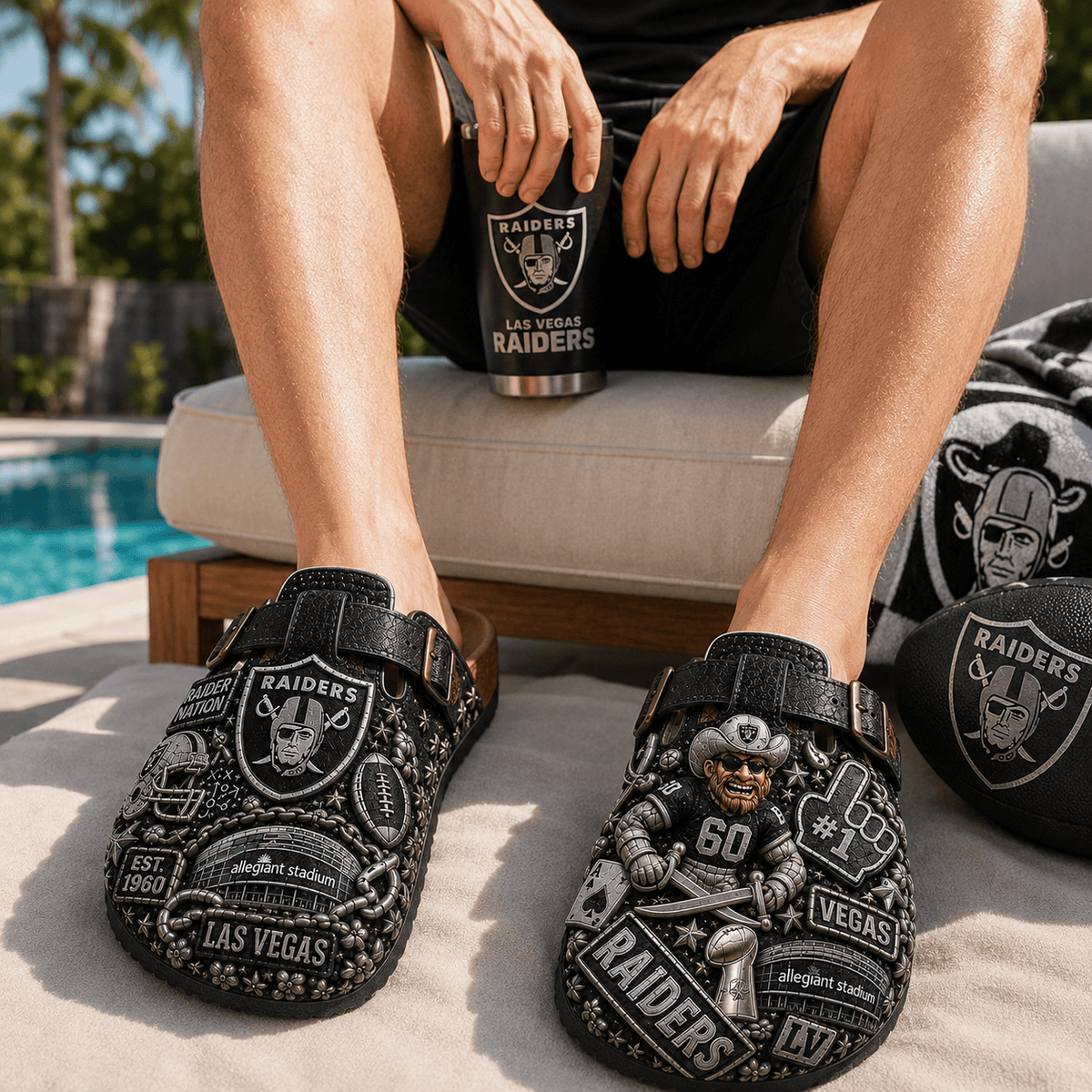 PREMIUM LVR MINK SUEDE CLOGS TTNL