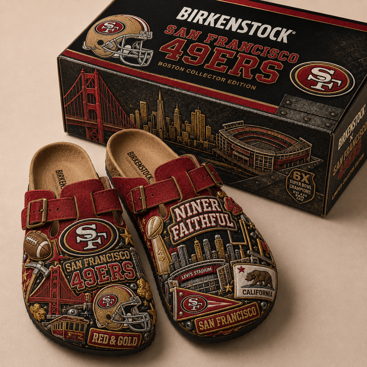 PREMIUM SF49 MINK SUEDE CLOGS TTNL