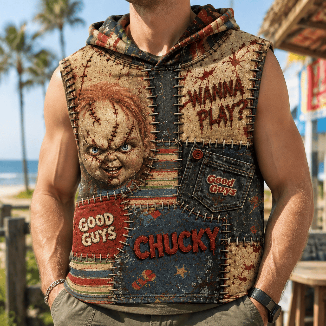 PREMIUM CKY HOODED TANK NPL