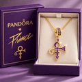PRCE Solid Gold Chain with Diamond Pendant BMD