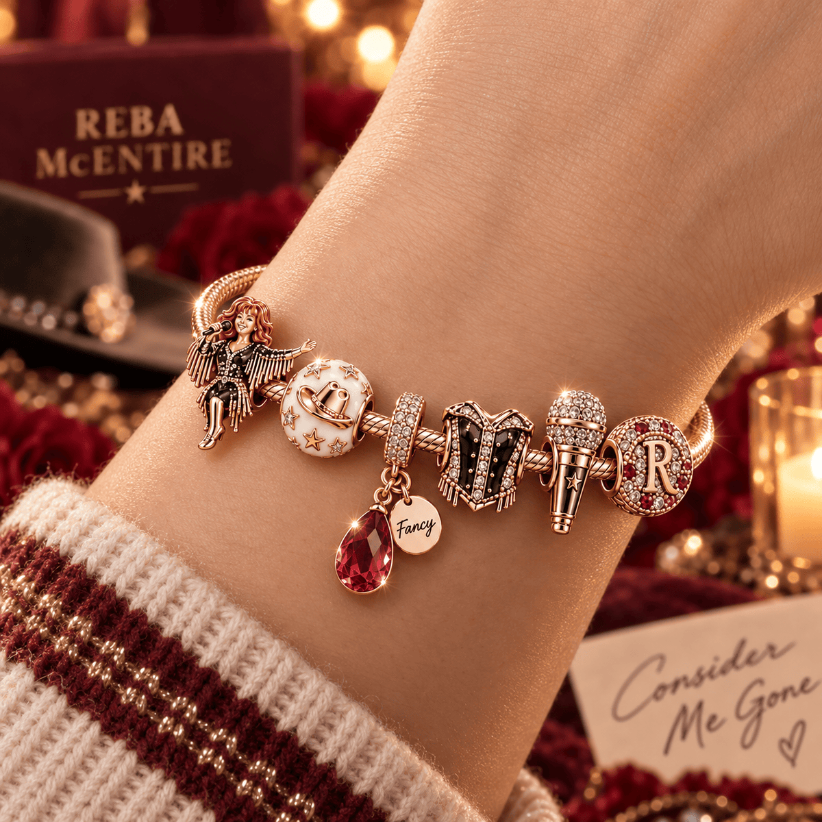 RME Gold Charm Bracelet Set PNPA