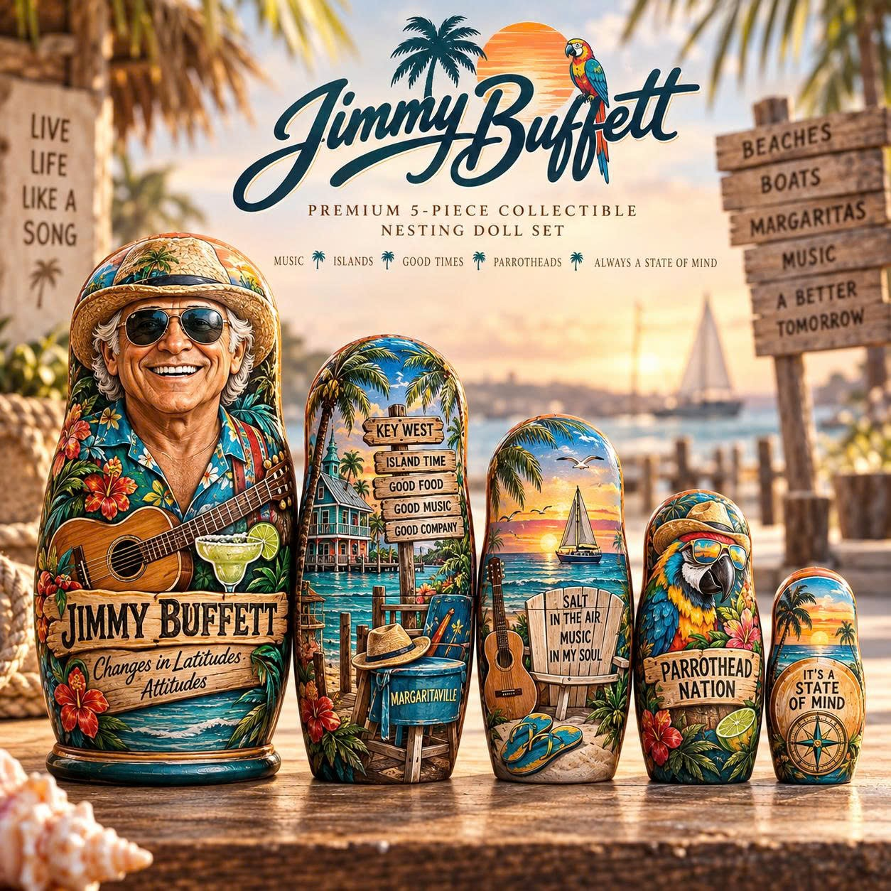 Premium JBT Nesting Doll Set NHVH
