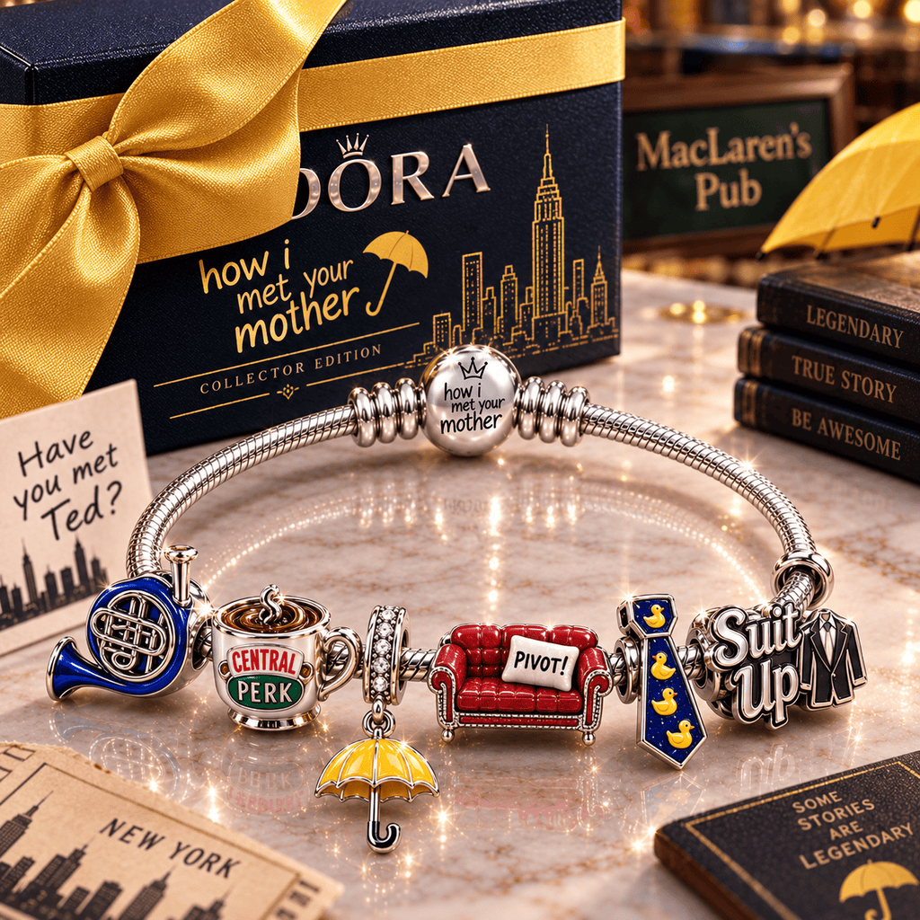 HIMYM Silver Charm Bracelet Set NTTB