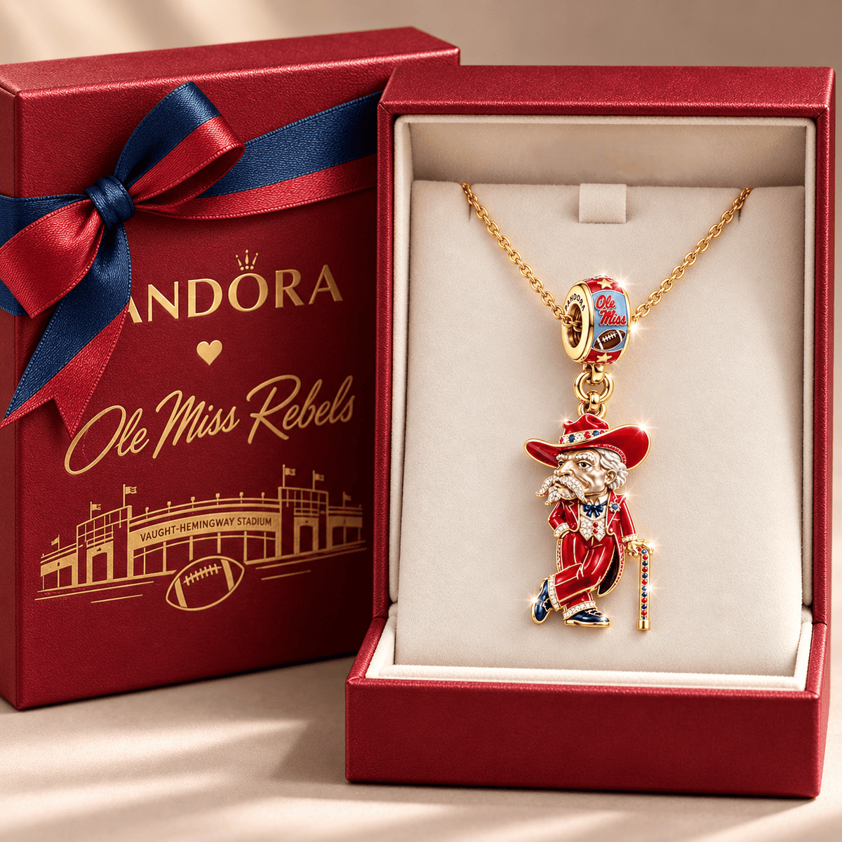 OMR Solid Gold Chain with Diamond Pendant BMD