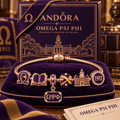 OMPP Gold Charm Bracelet Set NHVH