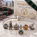 OLD Silver Charm Bracelet Set HQH