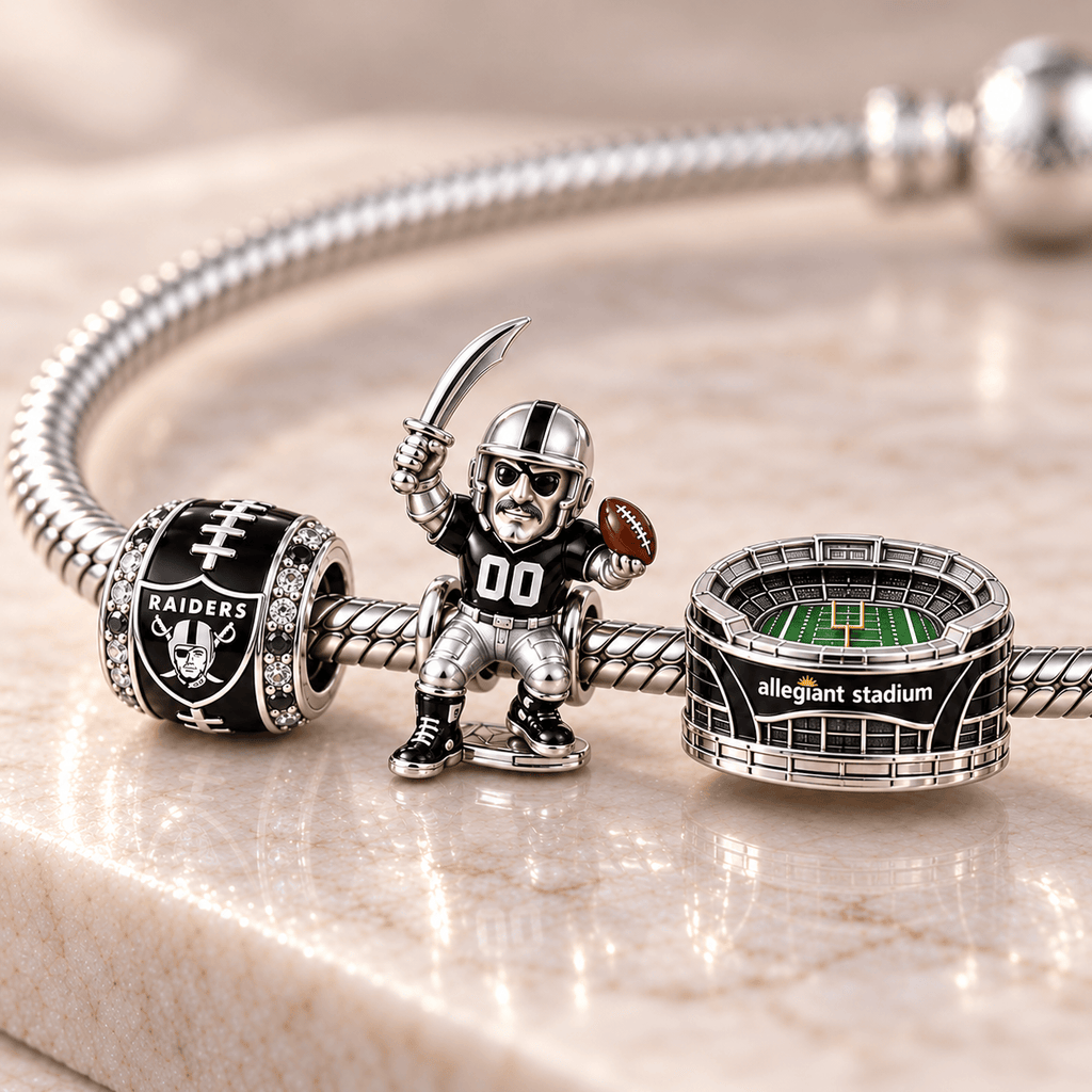 LVR Silver Charm Bracelet Set HQH