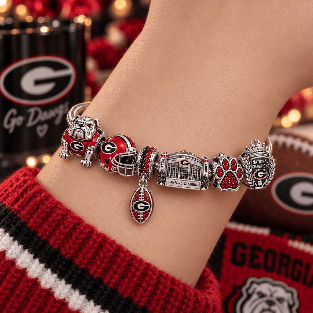GGBD Silver Charm Bracelet Set NTTB