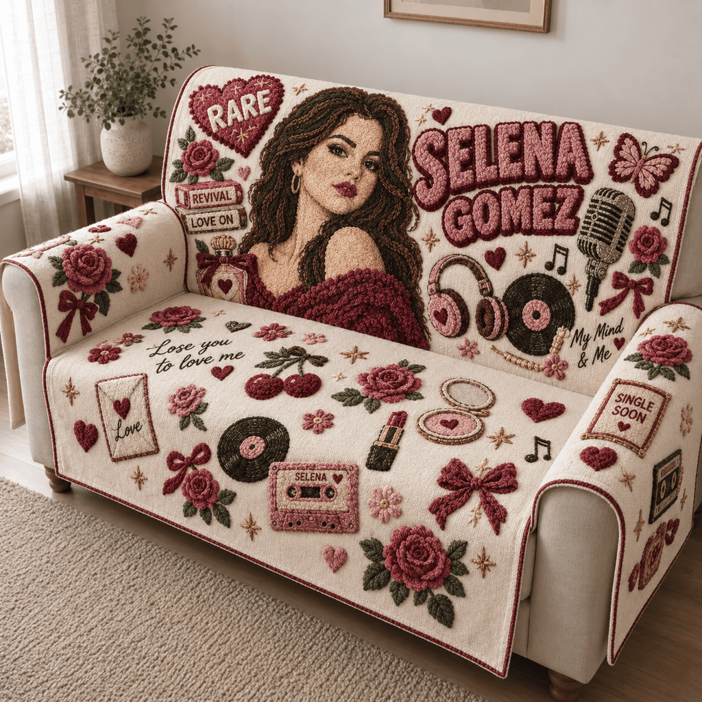 SLNG Tufted Sofa Cover & Pillow Set DNBN