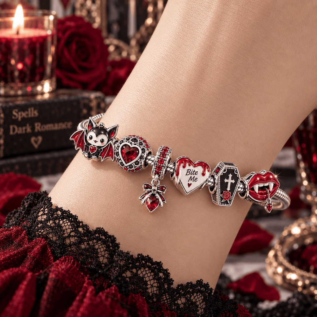 VPG Silver Charm Bracelet Set TTN