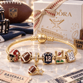 AMF Gold Charm Bracelet Set VTH