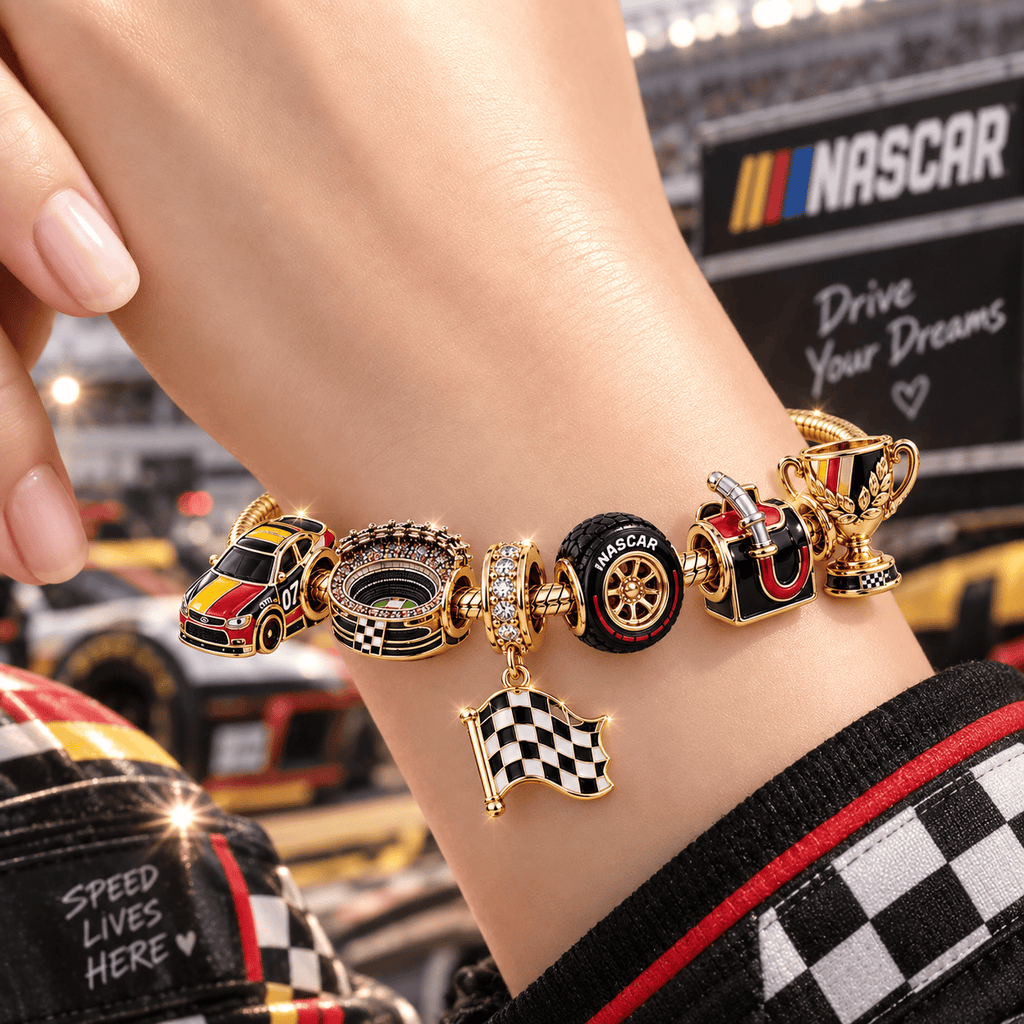 NSC Gold Charm Bracelet Set VTH