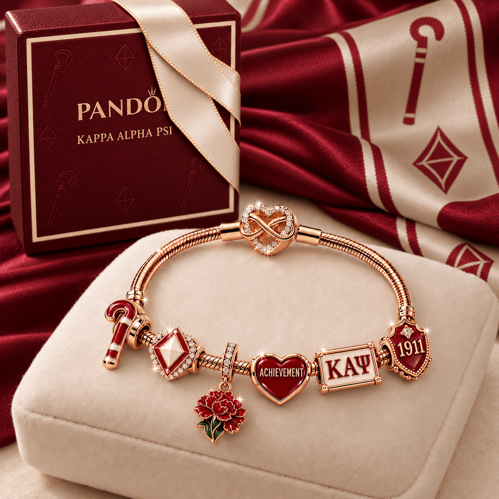 KPAP Rose Gold Charm Bracelet Set TMH