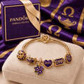 OMPP Rose Gold Charm Bracelet Set TMH
