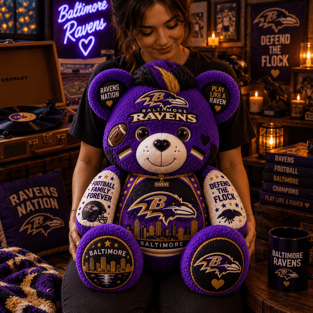 BTR Bear Custom Shaped Pillow