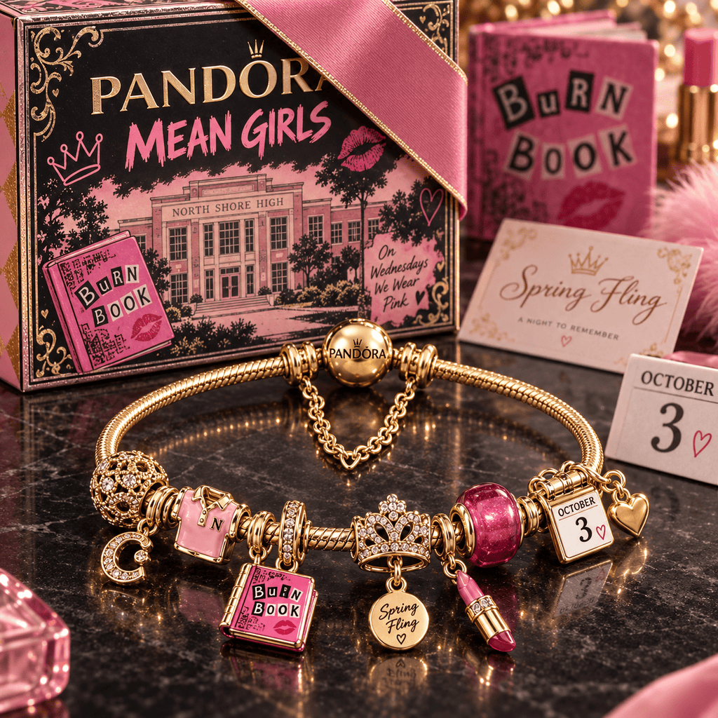 MGL Gold Charm Bracelet Set PTKL