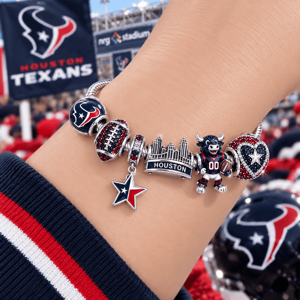 HTX Silver Charm Bracelet Set VTH