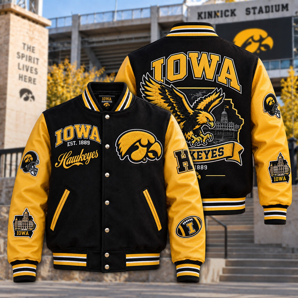 Premium IWHK Baseball Jacket PVNA